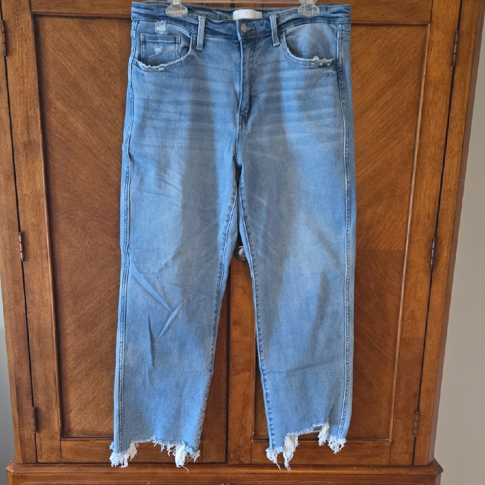 Vervet Straight Crop Jeans